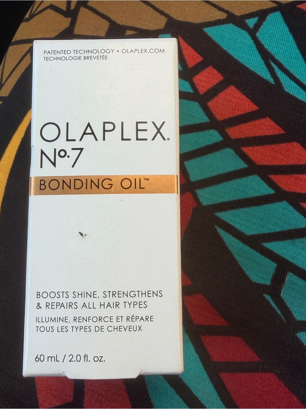 OLAPLEX No.7 Bonding Oil — White with Gold Band